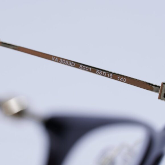 🕶️ New Valentino VA3053D 5001 Eyeglasses - Black Frame 55mm - Picture 6 of 10